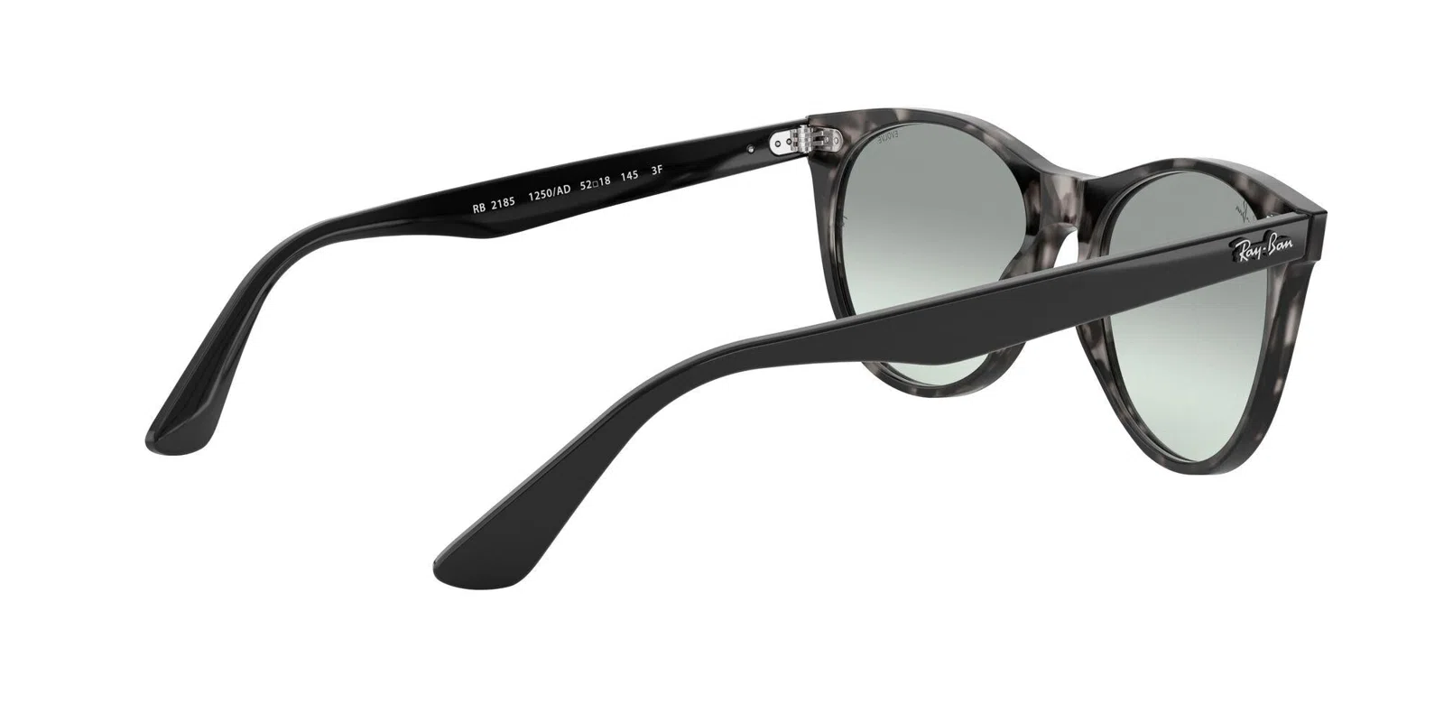 Ray-Ban Wayfarer Ii 2185 Sunglasses - Havana On Trasparent Light Bro - view 21